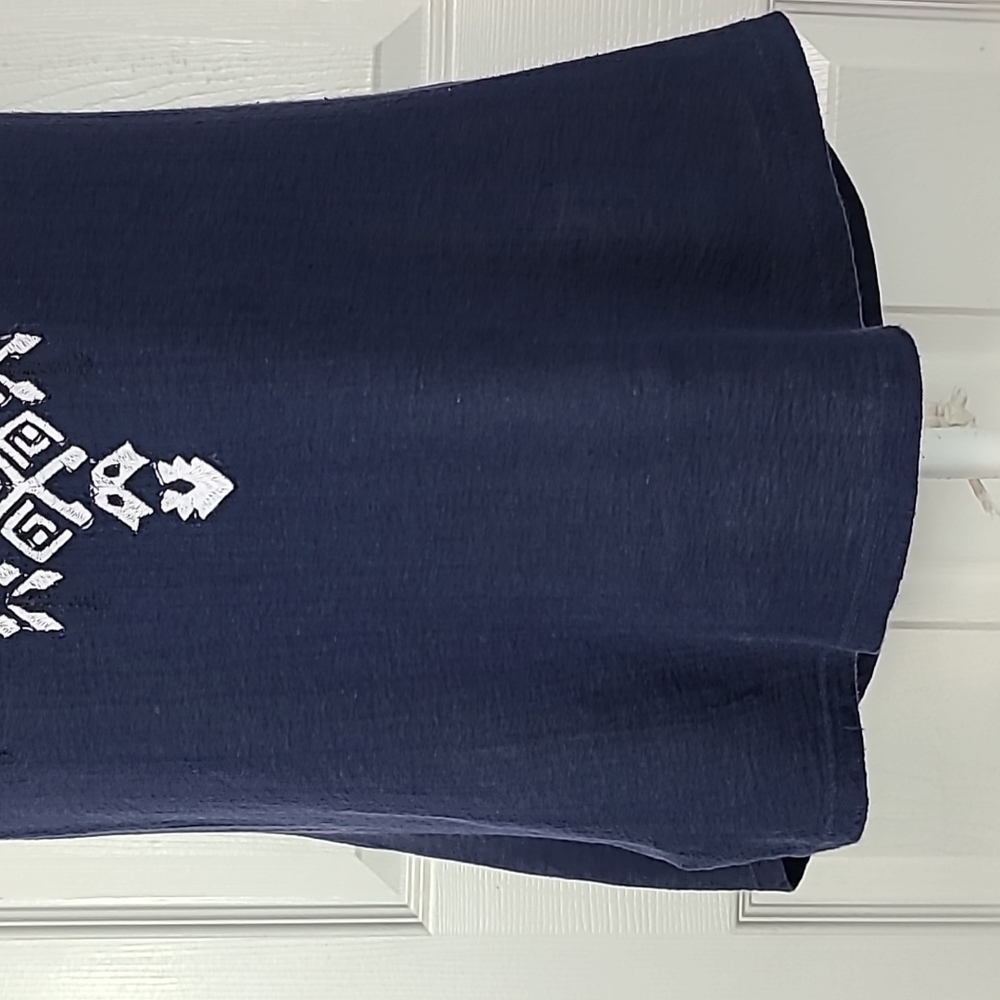 Lucky Brand Boho Embroidered Blouse - Picture 4 of 11